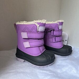 Cat & Jack Snow Boots new and hunter rain boots like new !